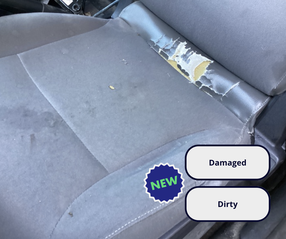 TruLens AI grading interior wear, damage and cleanliness